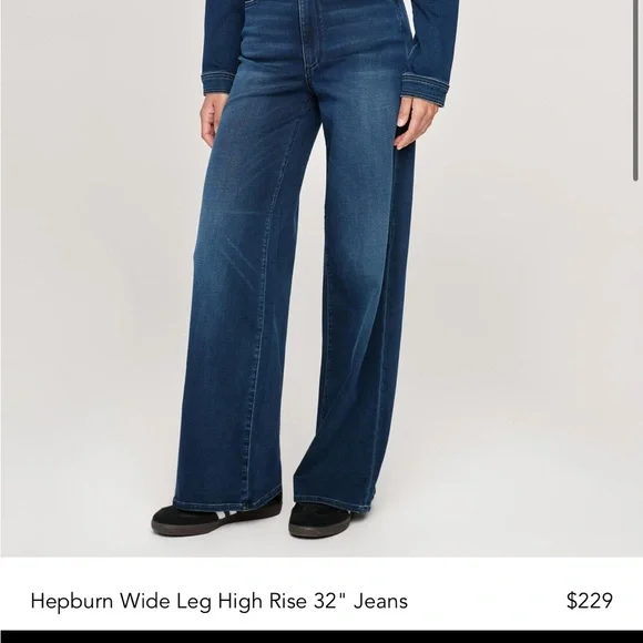 DL1961 Hepburn Wide-Leg High-Rise Jeans
